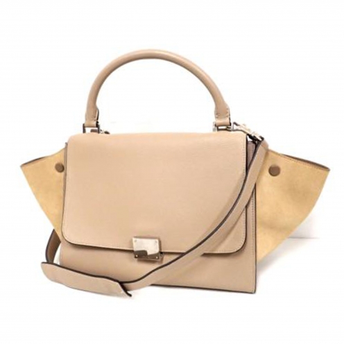 セリーヌ(CELINE)  トラぺーズ 2WAYレザーバッグ