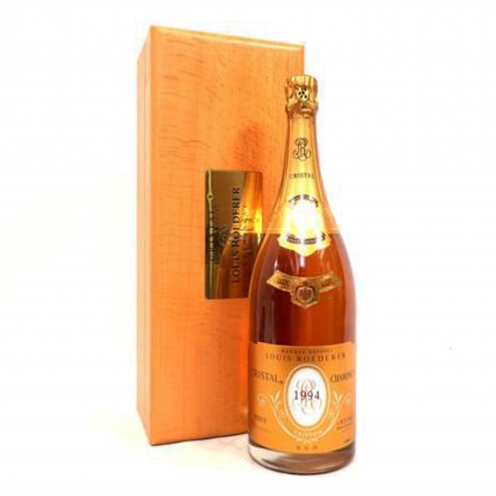 ルイロデレール(LOUIS ROEDERER) クリスタル 1994年 ダブルマグナム 木箱付き