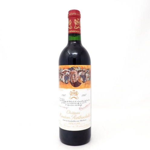 シャトームートンロートシルト(CHATEAU MOUTON ROTHSCHILD) 1987年